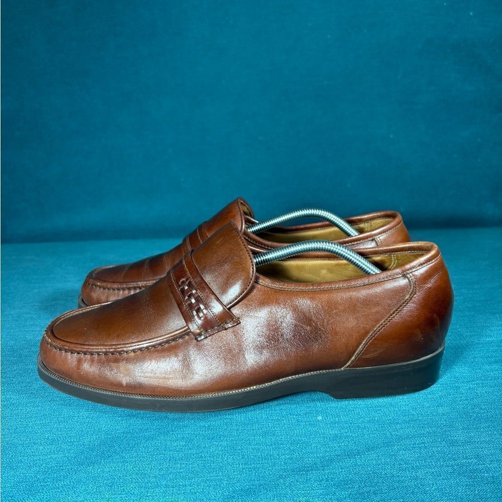 Size 11 - Men’s Florsheim Brown Leather Loafers shoes